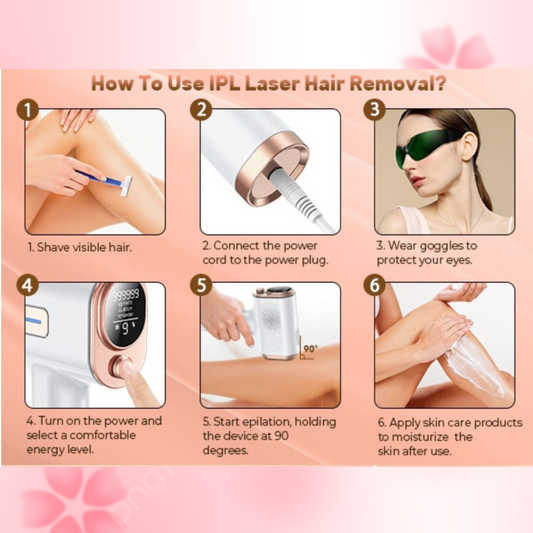 DEPILADORA LÁSER IPL VIVAEASE + GEL CONDUCTOR GRATIS