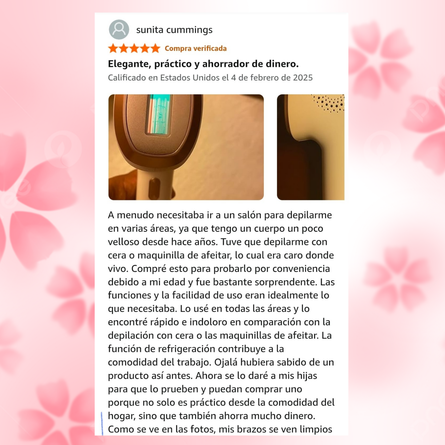 DEPILADORA LÁSER IPL FINEQUIN 07 PRO