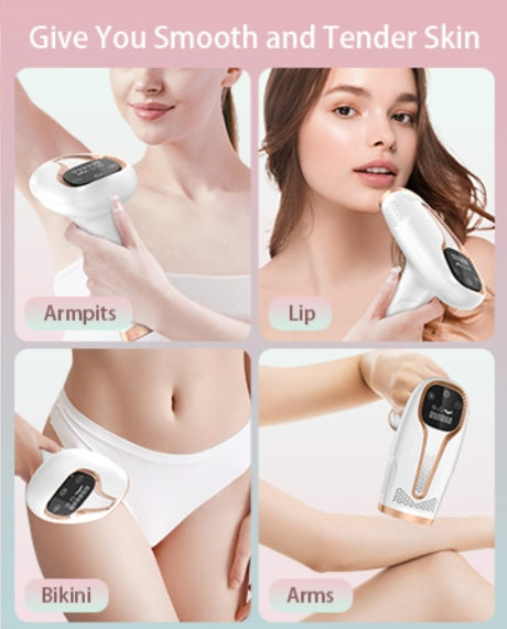 DEPILADORA LÁSER IPL TYHGSF + GEL CONDUCTOR