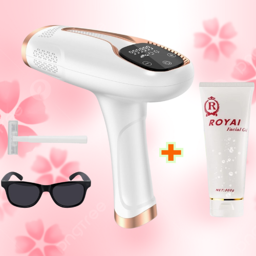 DEPILADORA LÁSER IPL TYHGSF + GEL CONDUCTOR