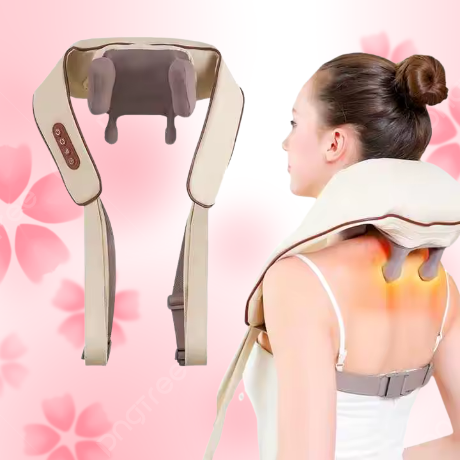 MASAJEADOR SHIATSU DE CUELLO Y ESPALDA