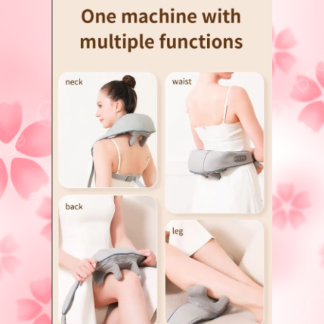 MASAJEADOR SHIATSU DE CUELLO Y ESPALDA