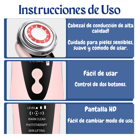 FOTOTERAPIA EFECTO LIFTING 6 EN 1