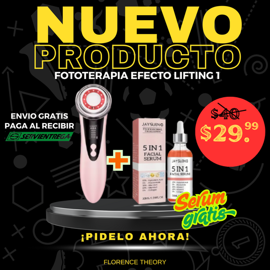 DISPOSITIVO DE FOTOTERAPIA EFECTO LIFTING