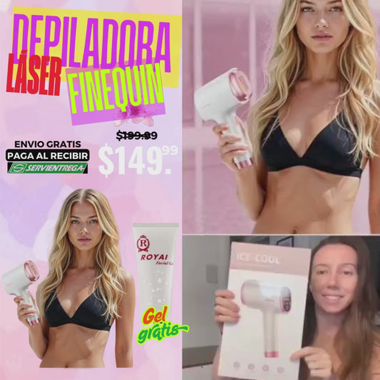 DEPILADORA LÁSER IPL FINEQUIN 07 PRO